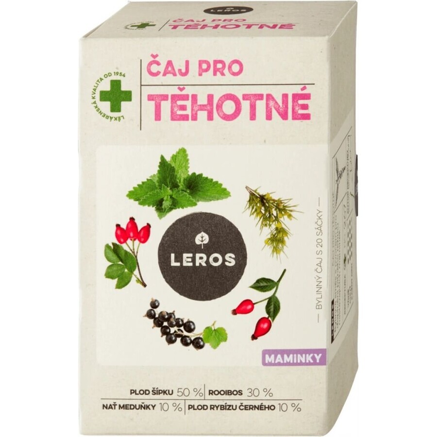 LEROS TEA FOR PREGNANT MOMS 20×2 g, herbal tea for expectant mothers