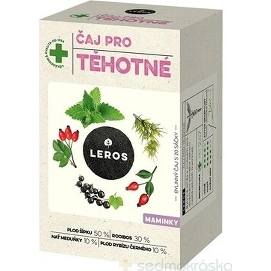 LEROS TEA FOR PREGNANT MOMS 20×2 g, herbal tea for expectant mothers