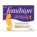 Femibion 1 Planning and the first weeks of pregnancy, 28 tbl 1×28 tbl, dietary supplement Femibion 1 Planning and the first weeks of pregnancy, 28 tbl 1×28 tbl, dietary supplement