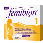Femibion 1 Planning and the first weeks of pregnancy, 28 tbl 1×28 tbl, dietary supplement Femibion 1 Planning and the first weeks of pregnancy, 28 tbl 1×28 tbl, dietary supplement