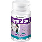 KOMPAVA TRYPTOFAN TRYPTOFAN B+ 500 mg 1×60 cps, food supplement KOMPAVA TRYPTOFAN TRYPTOFAN B+ 500 mg 1×60 cps, food supplement