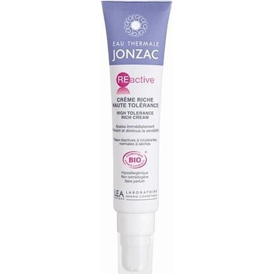 Buy JONZAC Reactive Nourishing BIO Cream for intolerant skin 1×40 ml JONZAC Reactive Nourishing BIO Cream for intolerant skin 1×40 ml