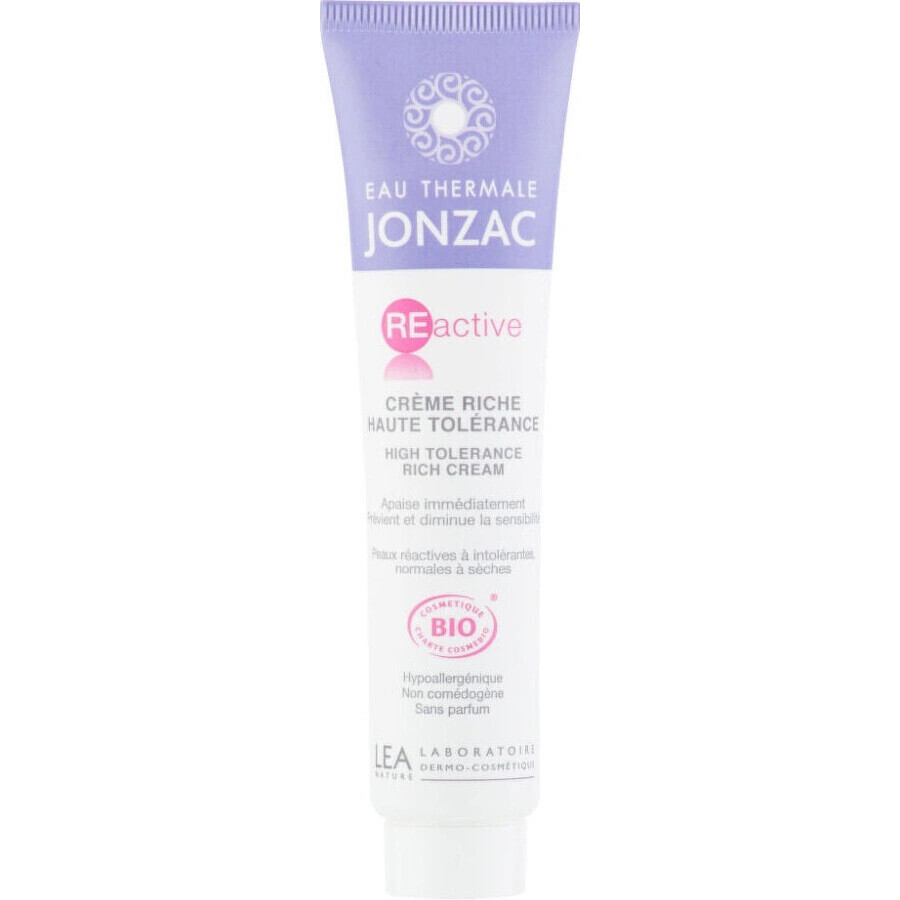 JONZAC Reactive Nourishing BIO Cream for intolerant skin 1×40 ml JONZAC Reactive Nourishing BIO Cream for intolerant skin 1×40 ml