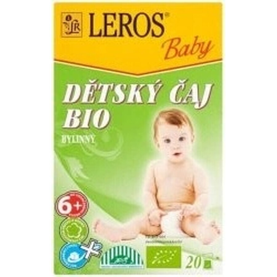LEROS BIO CHILDREN'S HERBAL TEA+ 20×2 g, herbal tea for children