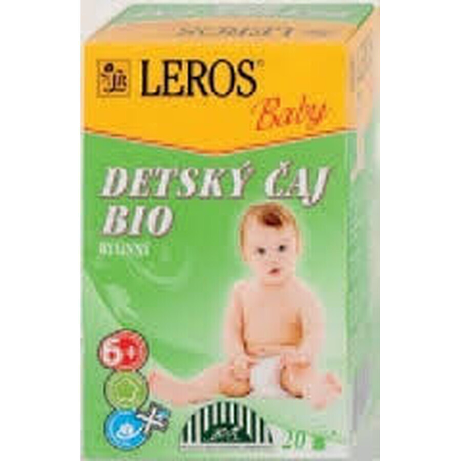 LEROS BIO CHILDREN'S HERBAL TEA+ 20×2 g, herbal tea for children