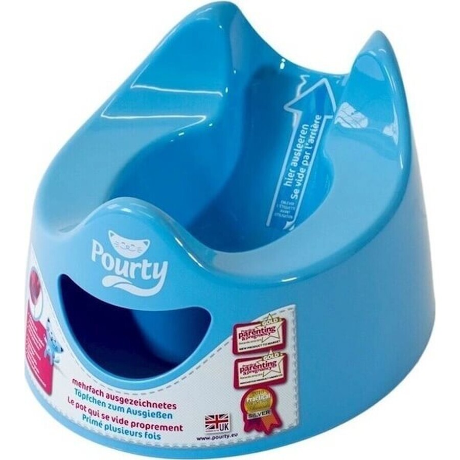 POURTY vasino 1×1 con lavaggio facile, blu POURTY vasino 1×1 con lavaggio facile, blu
