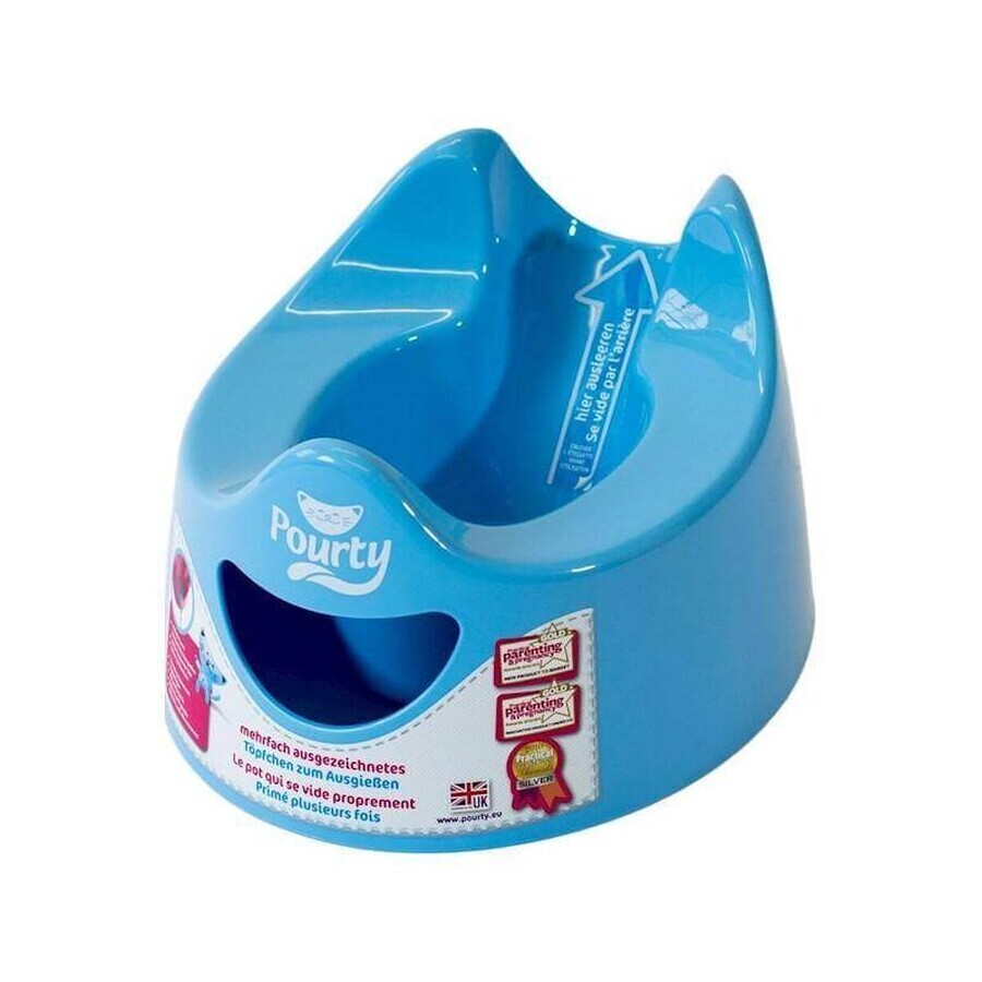 POURTY vasino 1×1 con lavaggio facile, blu POURTY vasino 1×1 con lavaggio facile, blu