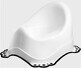 MALTEX Vasino antiscivolo Lulu con musica bianco 1&#215;1 pz, forma anatomica