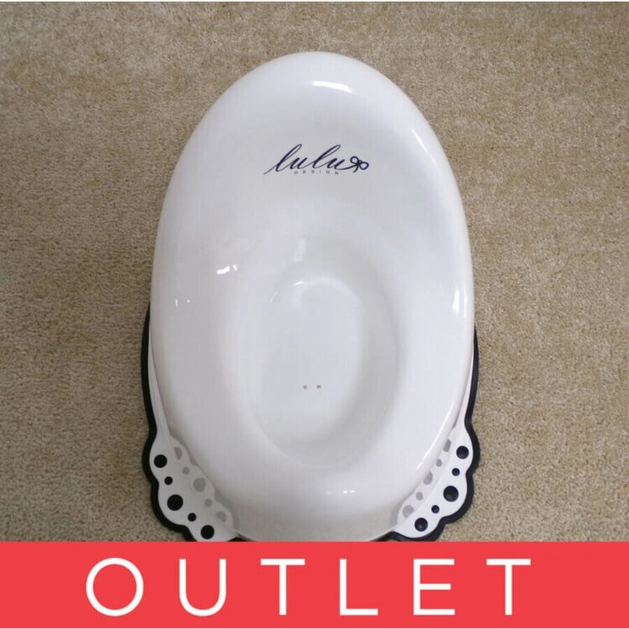 MALTEX Vasino antiscivolo Lulu con musica bianco 1×1 pz, forma anatomica MALTEX Vasino antiscivolo Lulu con musica bianco 1×1 pz, forma anatomica