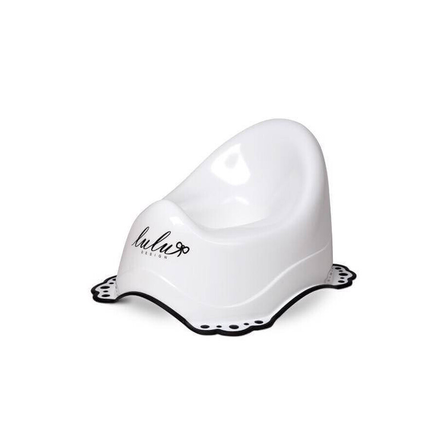 MALTEX Vasino antiscivolo Lulu con musica bianco 1×1 pz, forma anatomica MALTEX Vasino antiscivolo Lulu con musica bianco 1×1 pz, forma anatomica