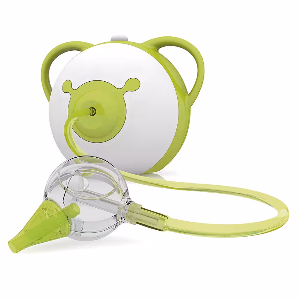 Electric nasal aspirator, Green, Nosiboo Pro