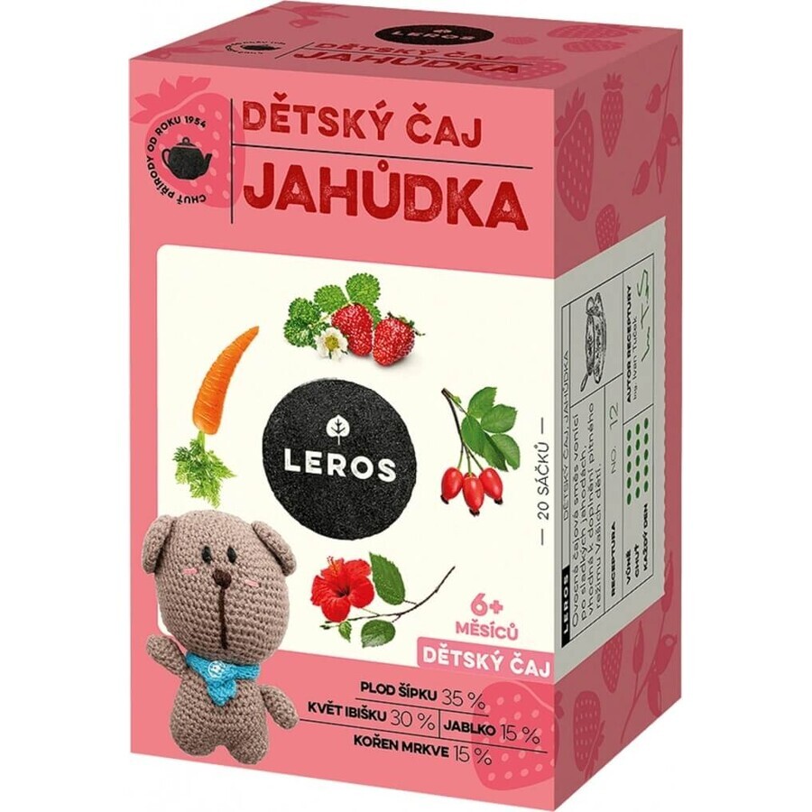 LEROS CHILDREN'S TEA JAHÔDKA 20×2g, tea