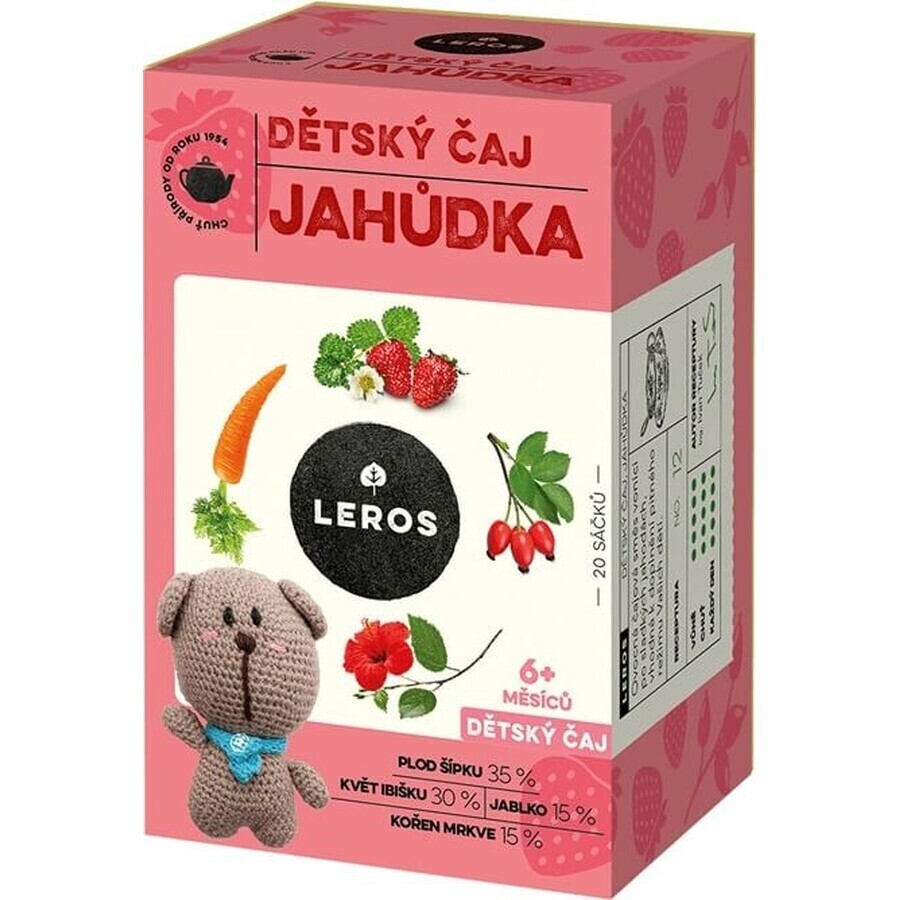 LEROS CHILDREN'S TEA JAHÔDKA 20×2g, tea