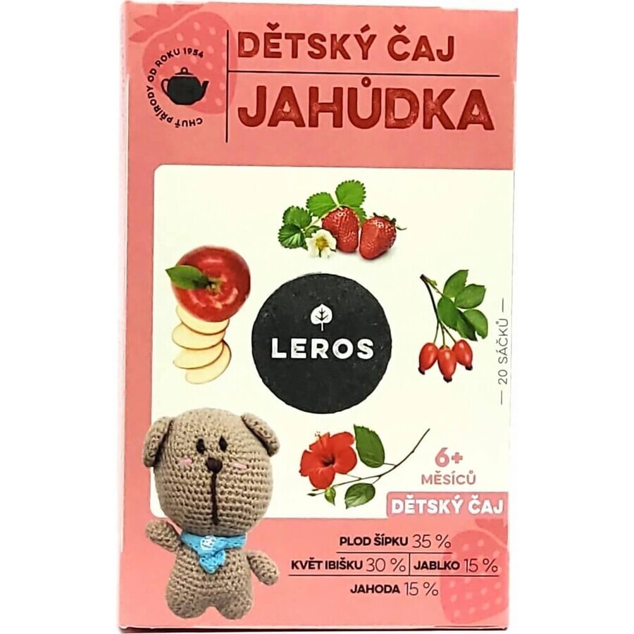 LEROS CHILDREN'S TEA JAHÔDKA 20×2g, tea