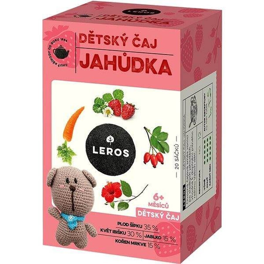 LEROS CHILDREN'S TEA JAHÔDKA 20×2g, tea