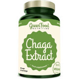 GreenFood Nutrition Chaga Extract 1×90 cps, dietary supplement
