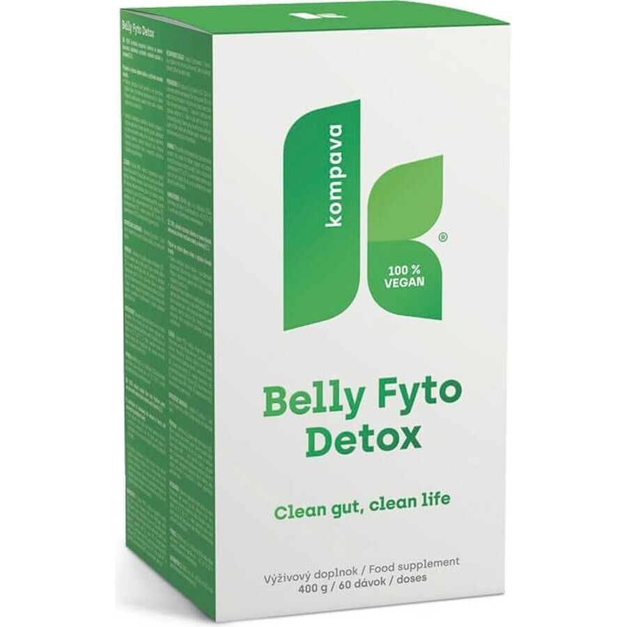 KOMPAVA BELLY BELLY FYTO DETOX 1×400 g, food supplement
