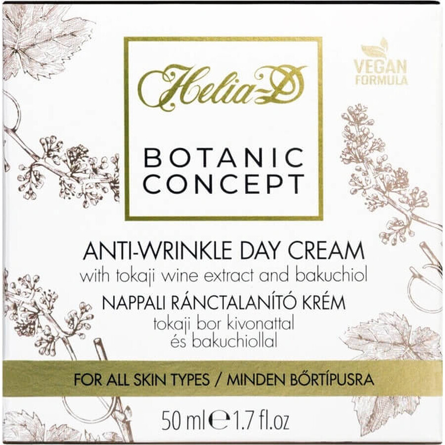 Buy Helia_D Botanic Concept Anti-Wrinkle Day Cream 1×50 ml, anti-wrinkle cream Helia_D Botanic Concept Anti-Wrinkle Day Cream 1×50 ml, anti-wrinkle cream