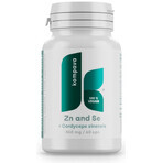 Kompava Zinc + Selenium + Cordyceps Sinensis 1×60 cps, food supplement Kompava Zinc + Selenium + Cordyceps Sinensis 1×60 cps, food supplement