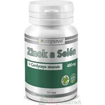 Kompava Zinc + Selenium + Cordyceps Sinensis 1×60 cps, food supplement Kompava Zinc + Selenium + Cordyceps Sinensis 1×60 cps, food supplement
