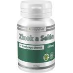 Kompava Zinc + Selenium + Cordyceps Sinensis 1×60 cps, food supplement Kompava Zinc + Selenium + Cordyceps Sinensis 1×60 cps, food supplement