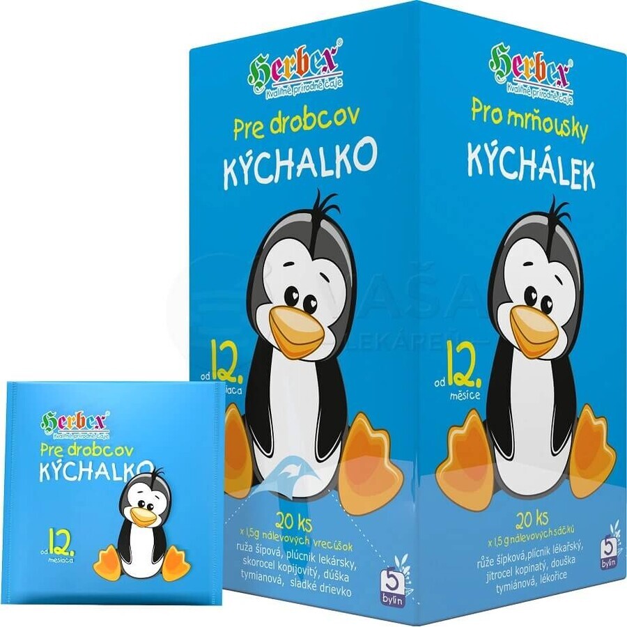 HERBEX Tosse per bambini 20×1,5 g, tè in bustine