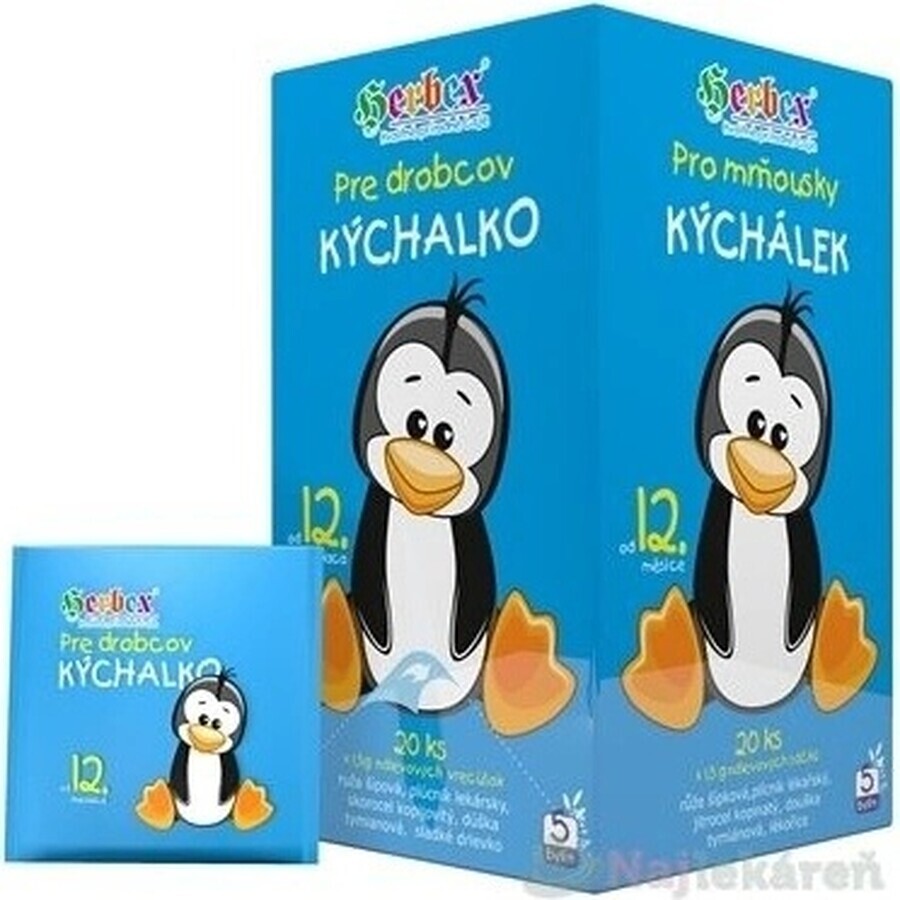 HERBEX Tosse per bambini 20×1,5 g, tè in bustine