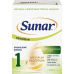Sunar Sensitive 1 1 x 500 g, infant formula for babies from birth Sunar Sensitive 1 1 x 500 g, infant formula for babies from birth
