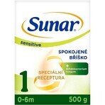Sunar Sensitive 1 1 x 500 g, infant formula for babies from birth Sunar Sensitive 1 1 x 500 g, infant formula for babies from birth