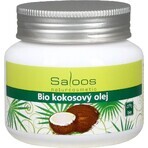 Saloos Organic coconut oil 1×250 ml for body and kitchen