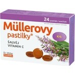 PASTILLAS MÜLLER'S SHALVIA Y VITAMINA C 1×24 pcs, para resfriados PASTILLAS MÜLLER'S SHALVIA Y VITAMINA C 1×24 pcs, para resfriados