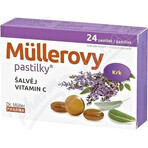 PASTILLAS MÜLLER'S SHALVIA Y VITAMINA C 1×24 pcs, para resfriados PASTILLAS MÜLLER'S SHALVIA Y VITAMINA C 1×24 pcs, para resfriados