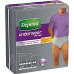 DEPEND SUPER L/XL for men 1x9 pcs, elastic briefs, hip circumference 95-150 cm