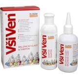 Dr. Müller AllVen set 1×1 set, șampon 150 ml + balsam 150 ml + pieptene