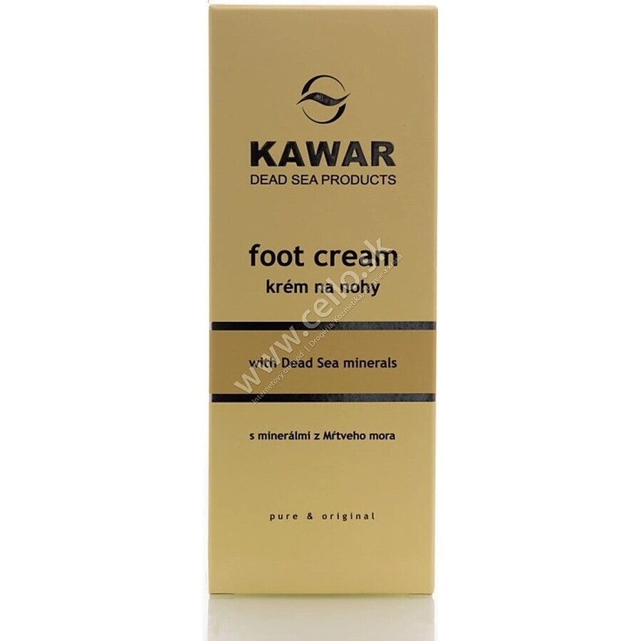 Kawar Dode Zee Minerale Voetcrème 150ml 1×150 ml 1×150 ml, voetcrème