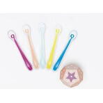 JANE Set of 3 silicone spoons Mint 1×1 set, set of spoons