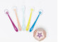 JANE Set of 3 silicone spoons Mint 1&#215;1 set, set of spoons