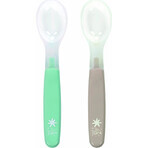 JANE Set of 3 silicone spoons Mint 1×1 set, set of spoons