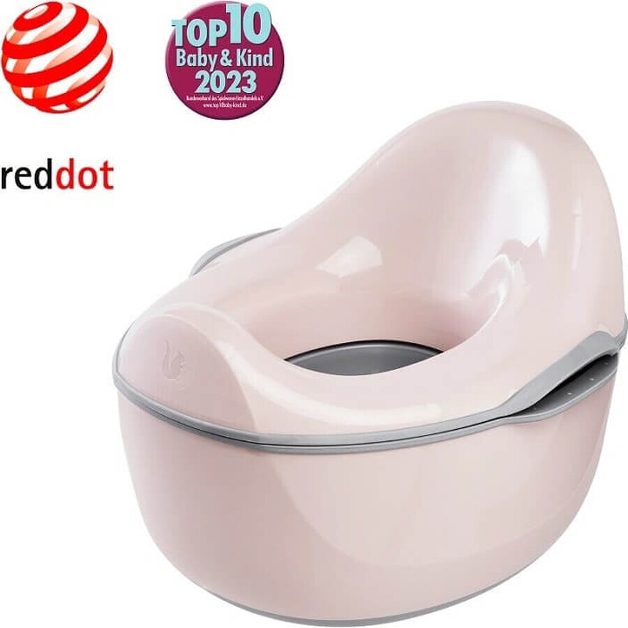 KEEEPER 4in1 Kasimir Nordic Pink 1×1 pz, riduttore per vasino e wc KEEEPER 4in1 Kasimir Nordic Pink 1×1 pz, riduttore per vasino e wc