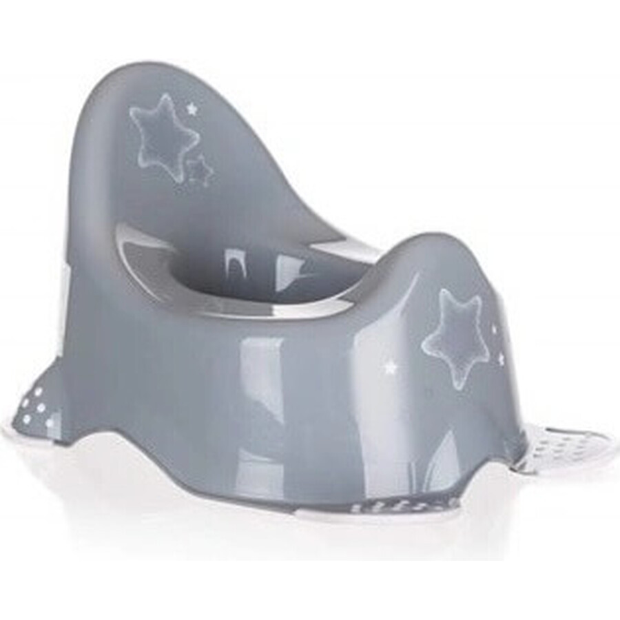 KEEEPER Adam Stars antislip potje grijs 1×1 stuk, antislip potje KEEEPER Adam Stars antislip potje grijs 1×1 stuk, antislip potje