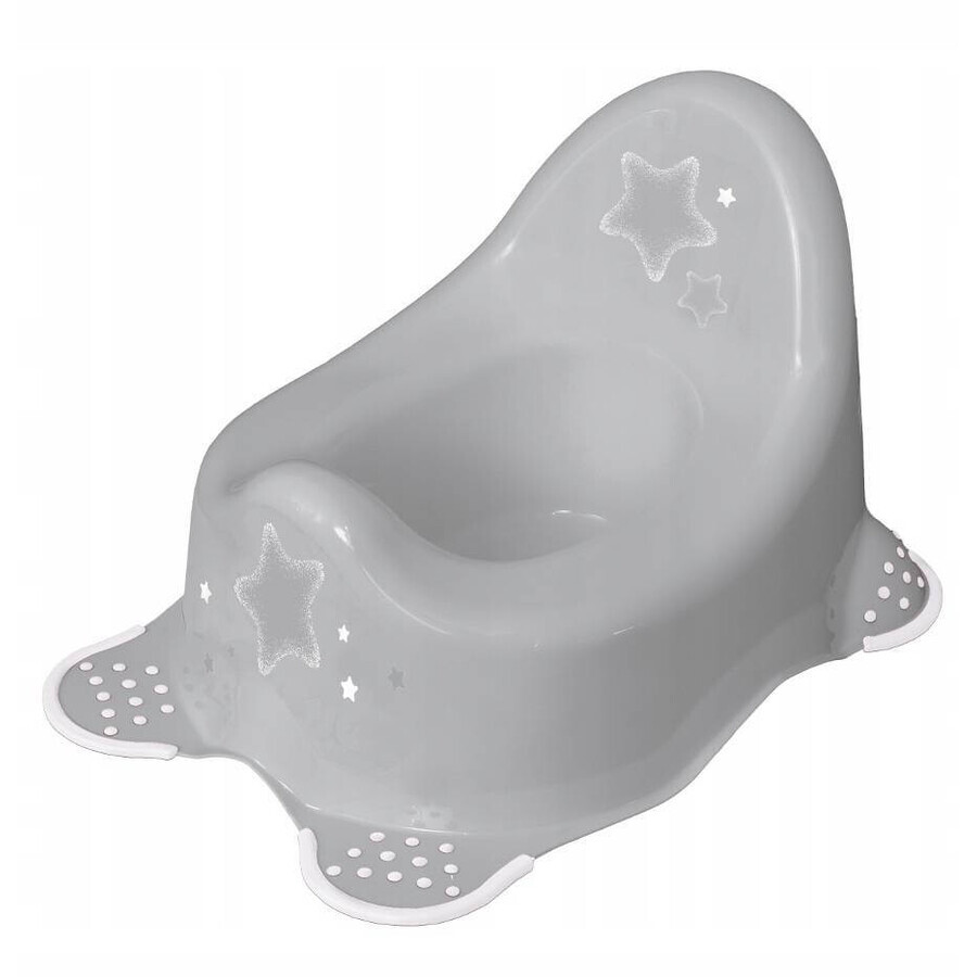 KEEEPER Adam Stars antislip potje grijs 1×1 stuk, antislip potje KEEEPER Adam Stars antislip potje grijs 1×1 stuk, antislip potje