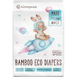 Wooden spoon Woopies Baby Baby ECO ECO Diapers Maxi 12+ kg 28 pcs 1×28pcs, ECO Diapers