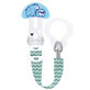 MAM Clip It!, nipple holder with lid, Planet Love, boy, 1 pc