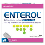 Enterol, 250 mg, 20 sachets Enterol, 250 mg, 20 sachets