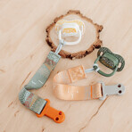 Canpol Babies, pacifier ribbon, Mountains, green, 51/034, 1 pc Canpol Babies, pacifier ribbon, Mountains, green, 51/034, 1 pc
