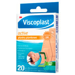 Viscoplast Active, cushioning foam patches, 20 units Viscoplast Active, cushioning foam patches, 20 units