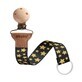 AKUKU, fake ribbon, gold stars