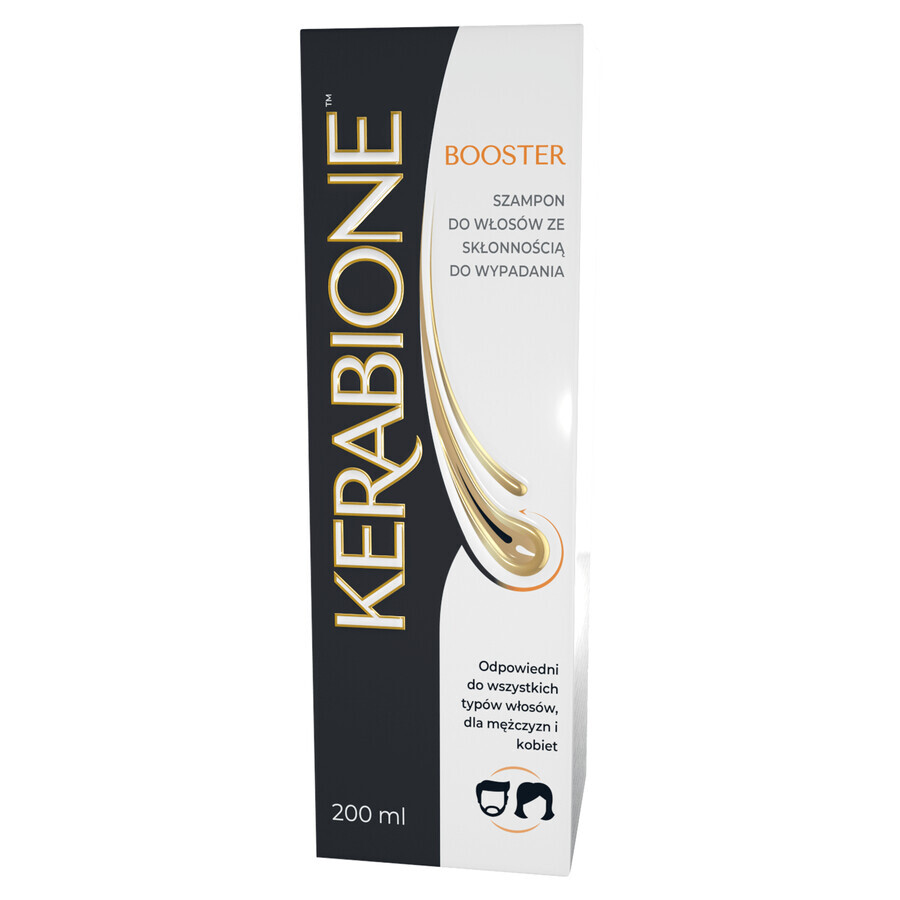 Kerabione Booster, shampoo for hair prone to hair loss, 200 ml