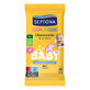 Septona Baby Calm n Care, wet wipes, chamomile, from 1 day old, 12 pieces