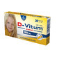 D-Vitum 1000 IU, vitamin D for children from 1 year, 30 twist-off capsules